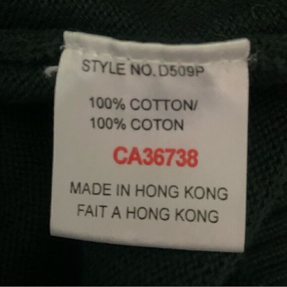 Haggar Forest Green High Neck Sweater Size Small - Picture 8 of 8